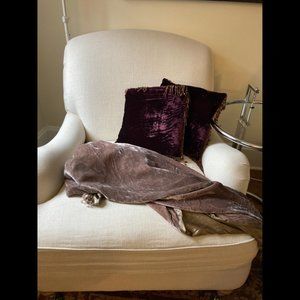 Glamorous Velvety Beaded Pillows